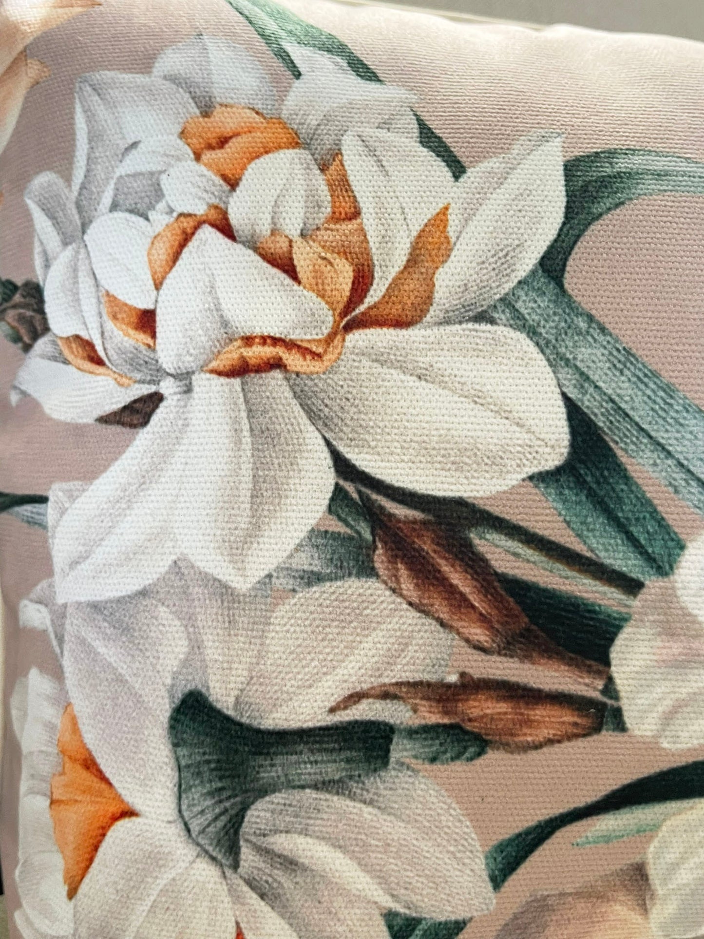 Double-Sided Indoor Outdoor Vintage Botanical Throw Pillow for Sofa Decor